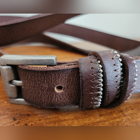 Leather Belt Size 3XL Made in India - Picture 4 of 12